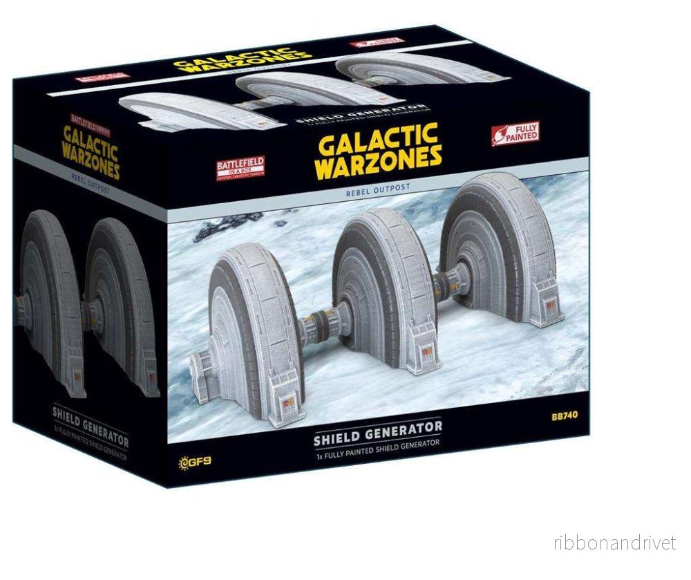 Galactic Warzones: Rebel Outpost – Shield Generator (x1)