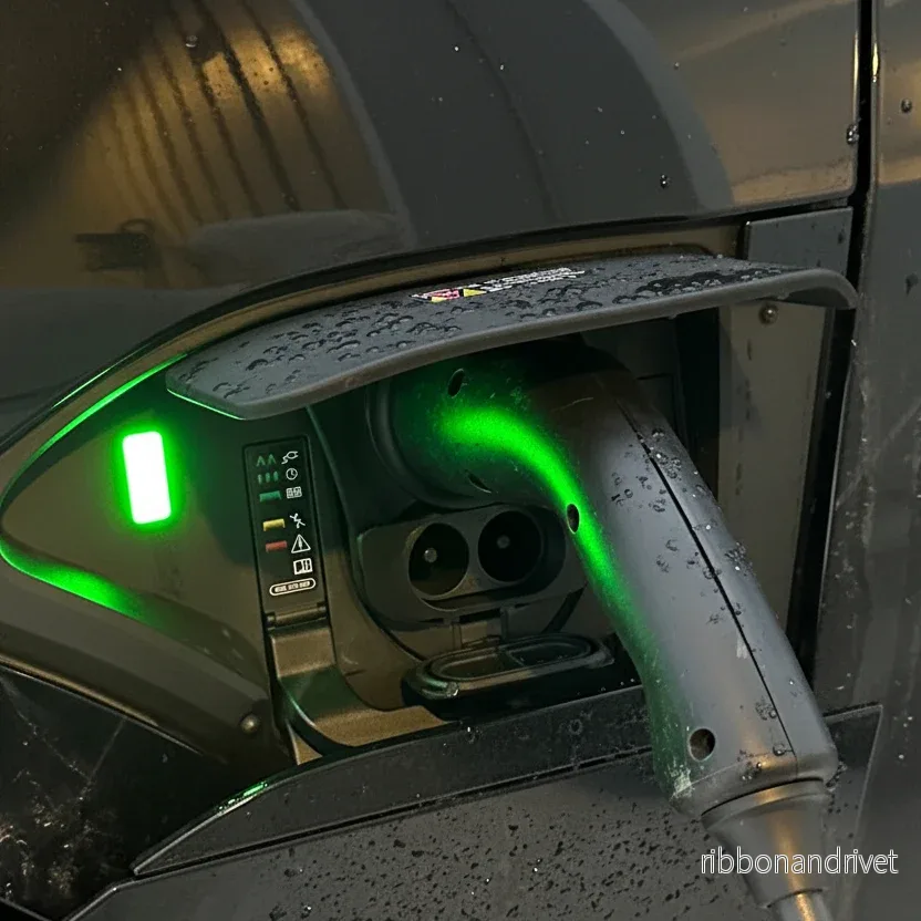 Skyddskåpa för Audi e-tron laddport mot vinterväder Skyddskåpa för Audi e-tron laddport mot vinterväder