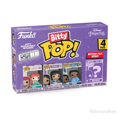 Funko Bitty POP Disney Prinsessor - Ariel (3+1 Mystery Chase) - Bild 2