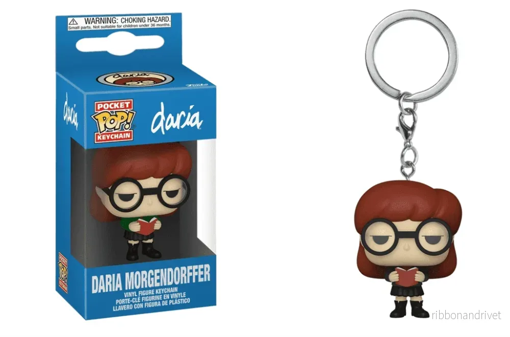 Funko POP Nyckelring: Daria Morgendorffer Funko POP Nyckelring: Daria Morgendorffer