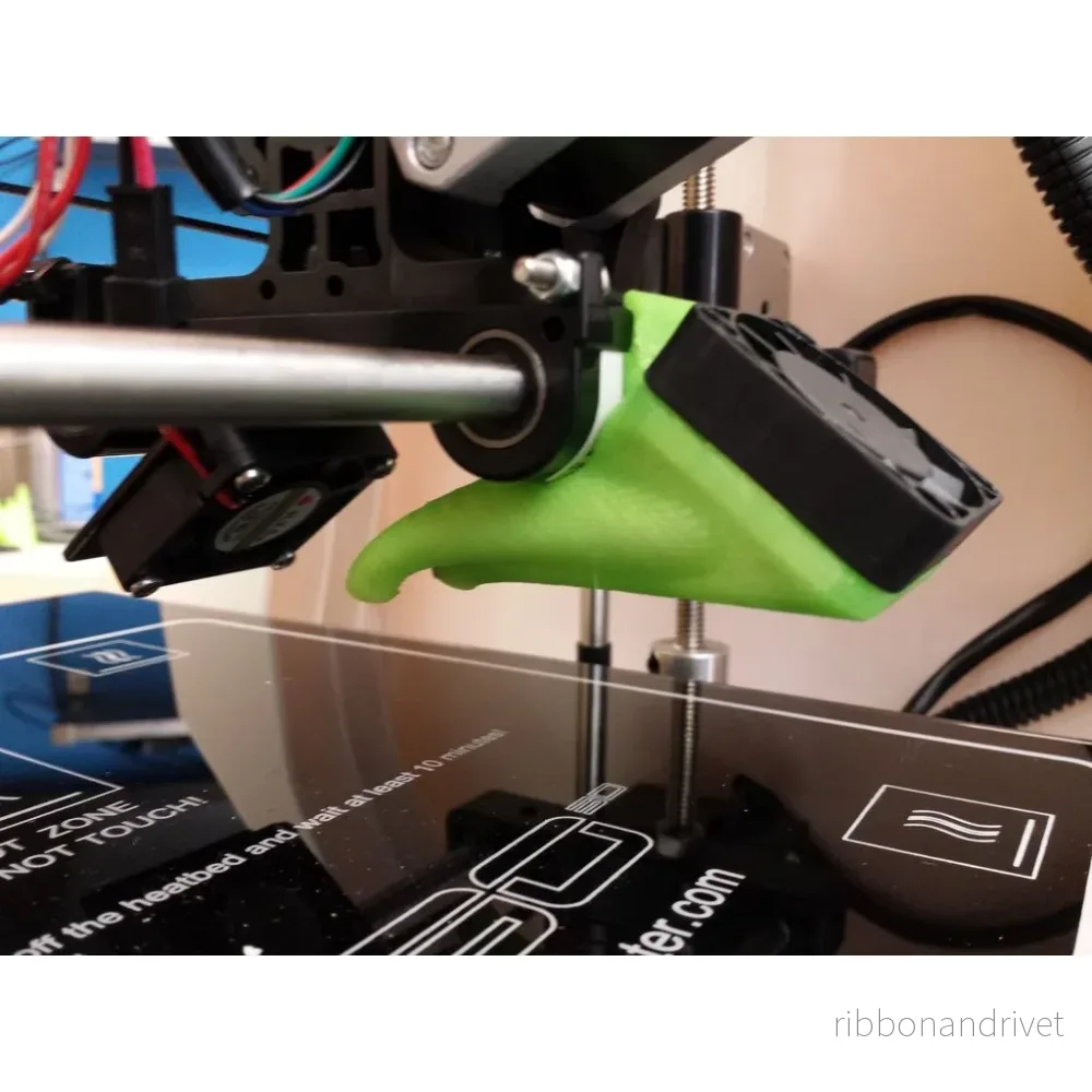 Kompakt fläktkåpa för Robo 3D-skrivare
