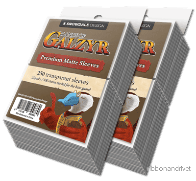Lands of Galzyr Sleeve Pack – Skydd för Kort