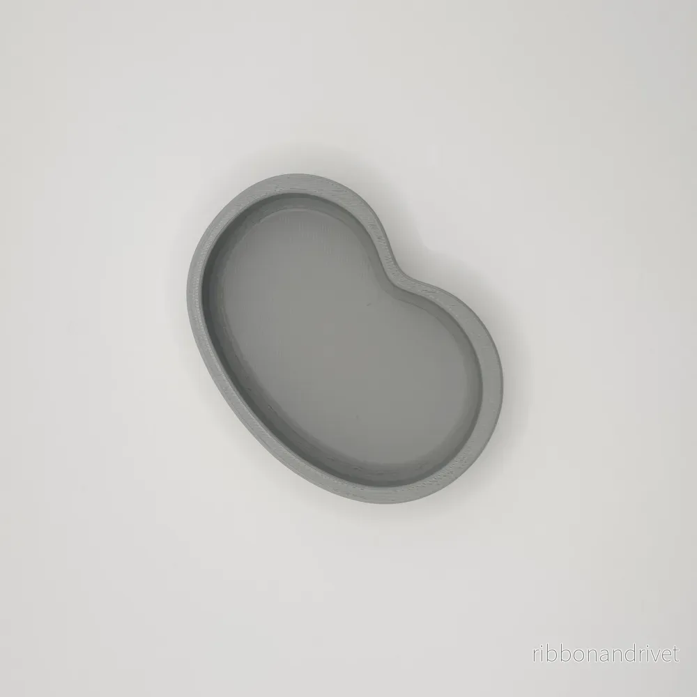 Modern KidneyBean Nyckelbricka och Myntbricka - Bild 2