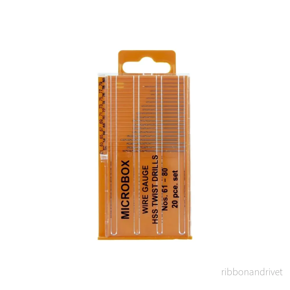 Vallejo - Verktyg - Set med 20 borr, nr. 6180 mm