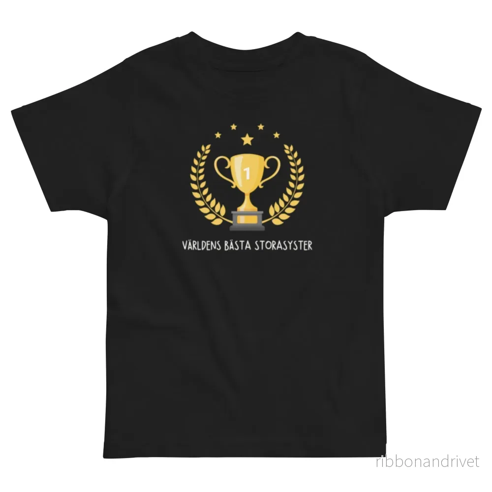 Världens Bästa Storasyster T-shirt - Trophy - Bild 3