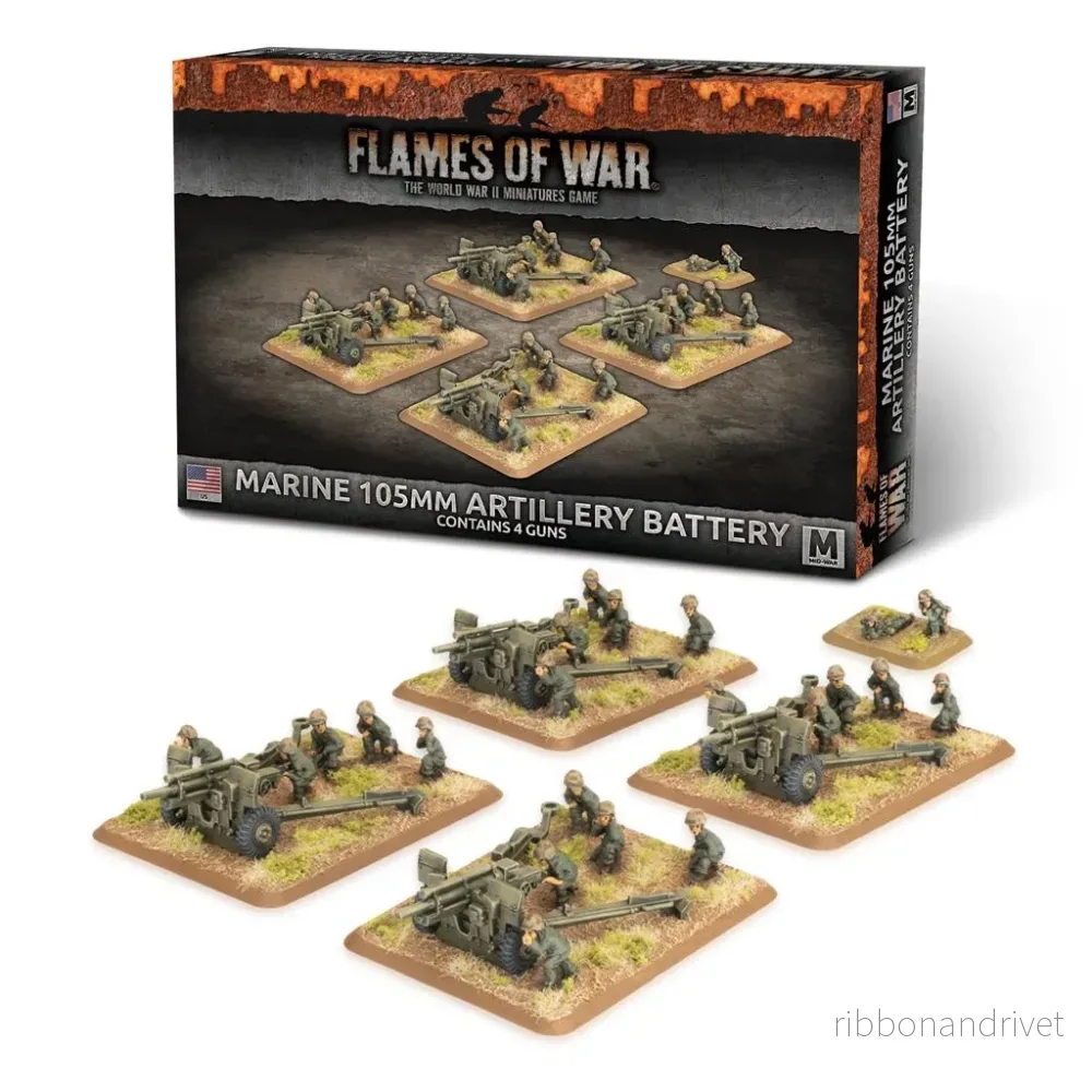 Marine 105mm Artillery Battery (x4) Marine 105mm Artillery Battery (x4)