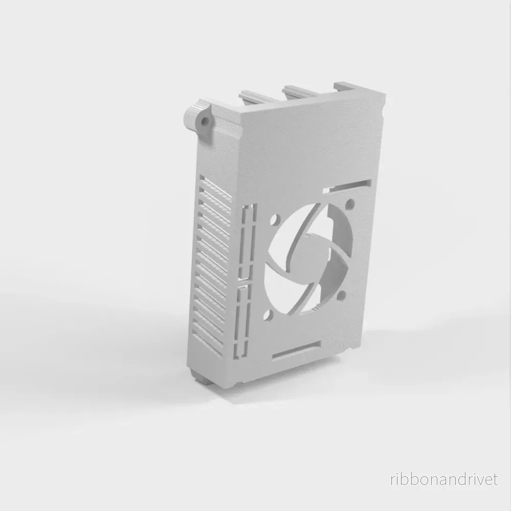 Raspberry Pi 3 - Skåp med toppfäste för fläkt - Bild 2