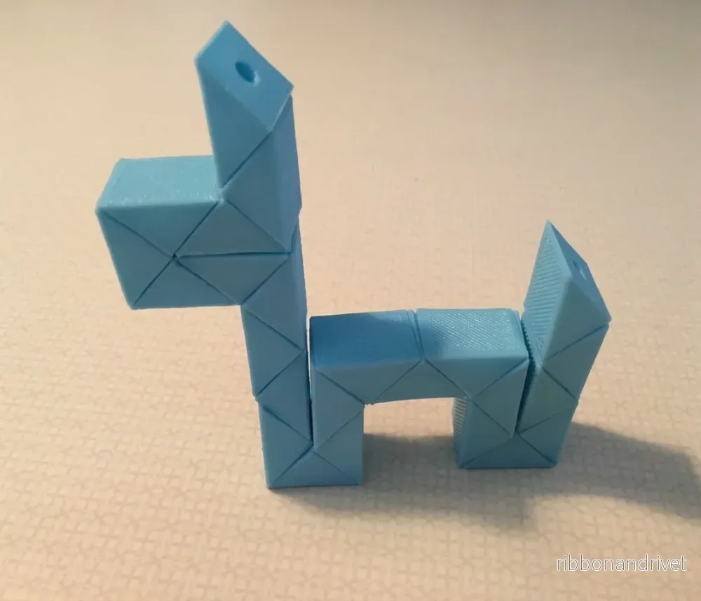 Flexibel ledad fidget-leksak för händerna Flexibel ledad fidget-leksak för händerna