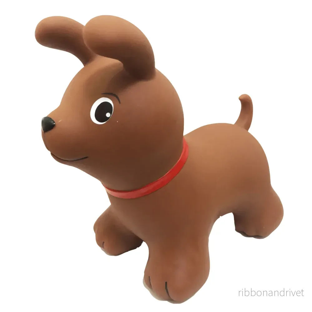 Hoppdjur ”My First JUMPY” – Brun hund