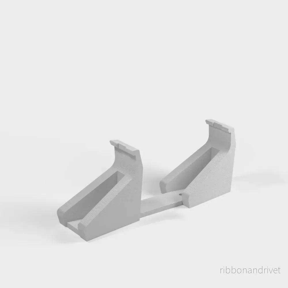 RicVilla Dubbel Väggfäste för PS4-kontroller - Bild 3