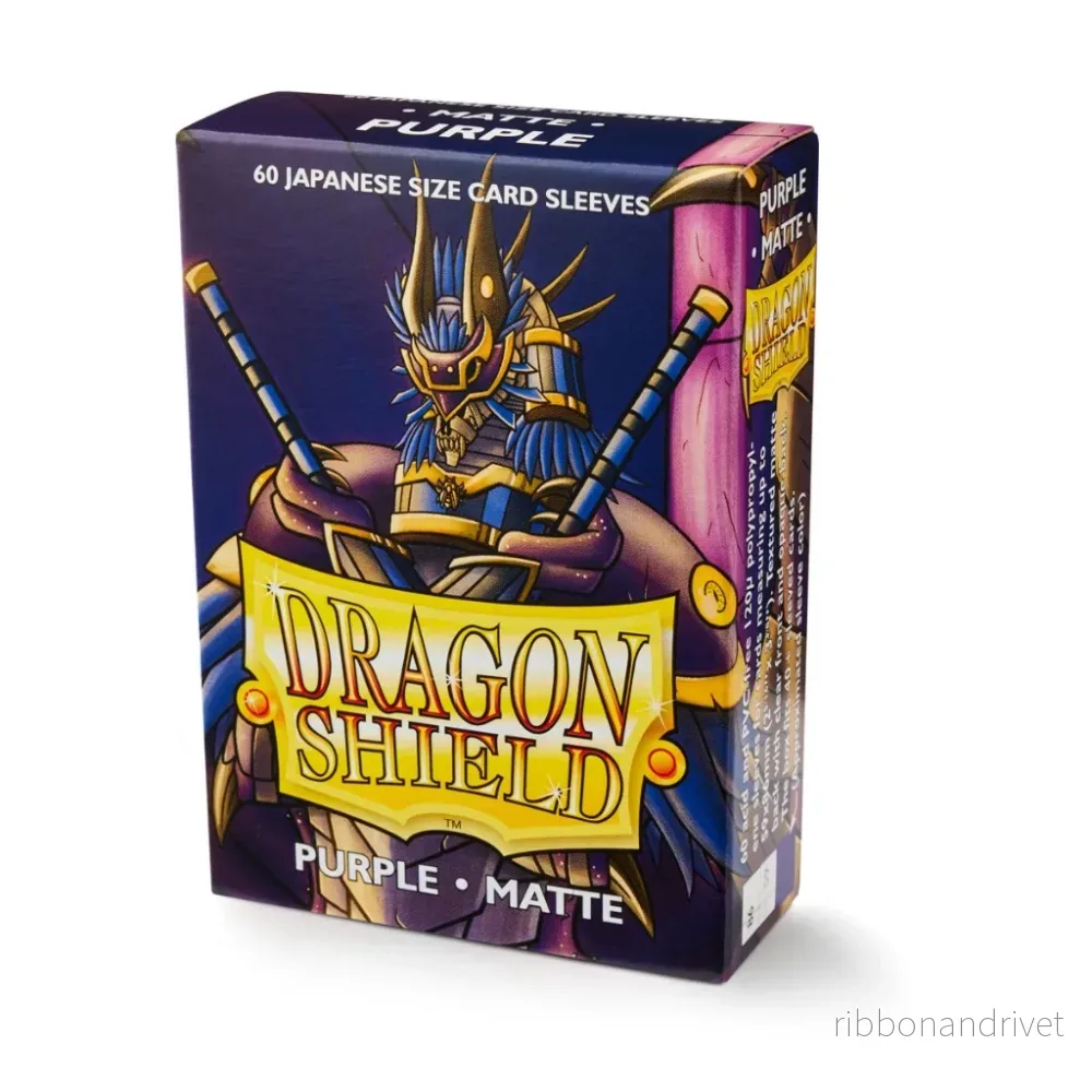 Dragon Shield Small Sleeves – Japansk Matt Lila (60 Sleeves) Dragon Shield Small Sleeves – Japansk Matt Lila (60 Sleeves)