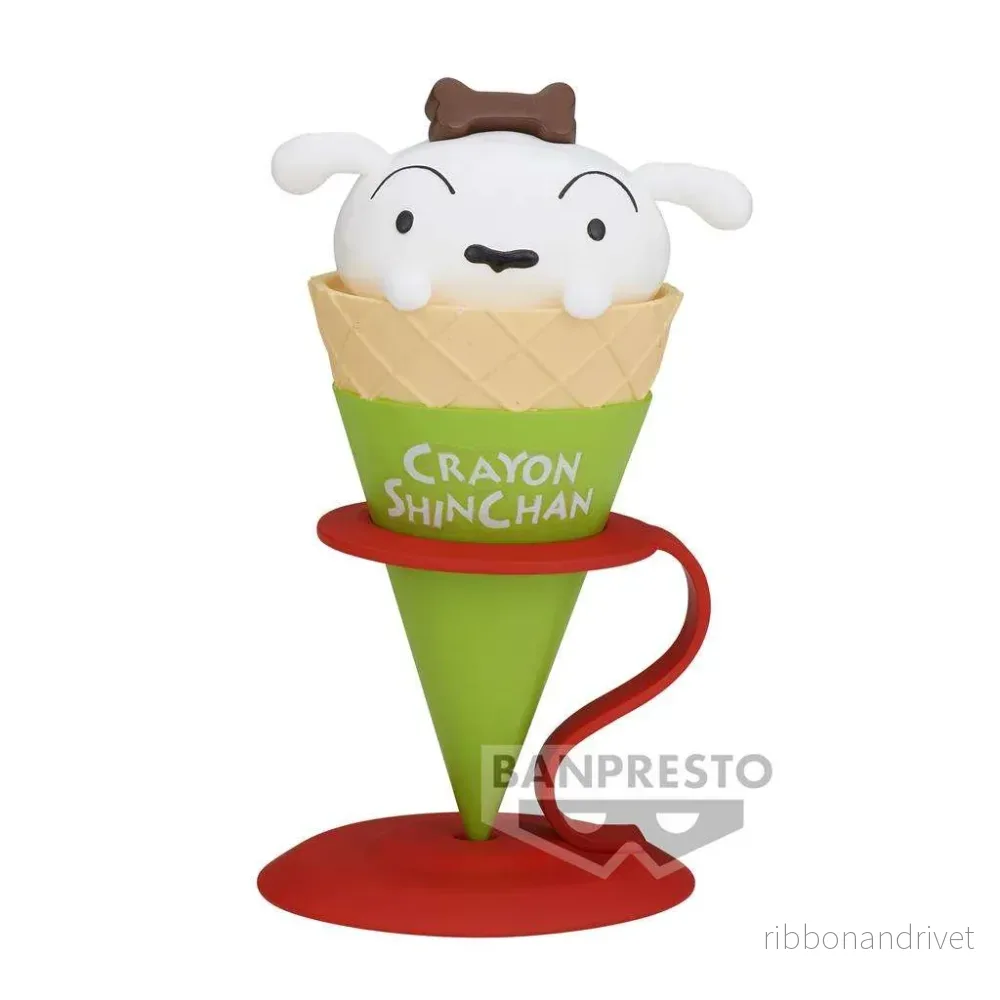 Crayon Shinchan Glassyr Kollektion – Shinchan & Shiro (B: Shiro) Crayon Shinchan Glassyr Kollektion – Shinchan & Shiro (B: Shiro)