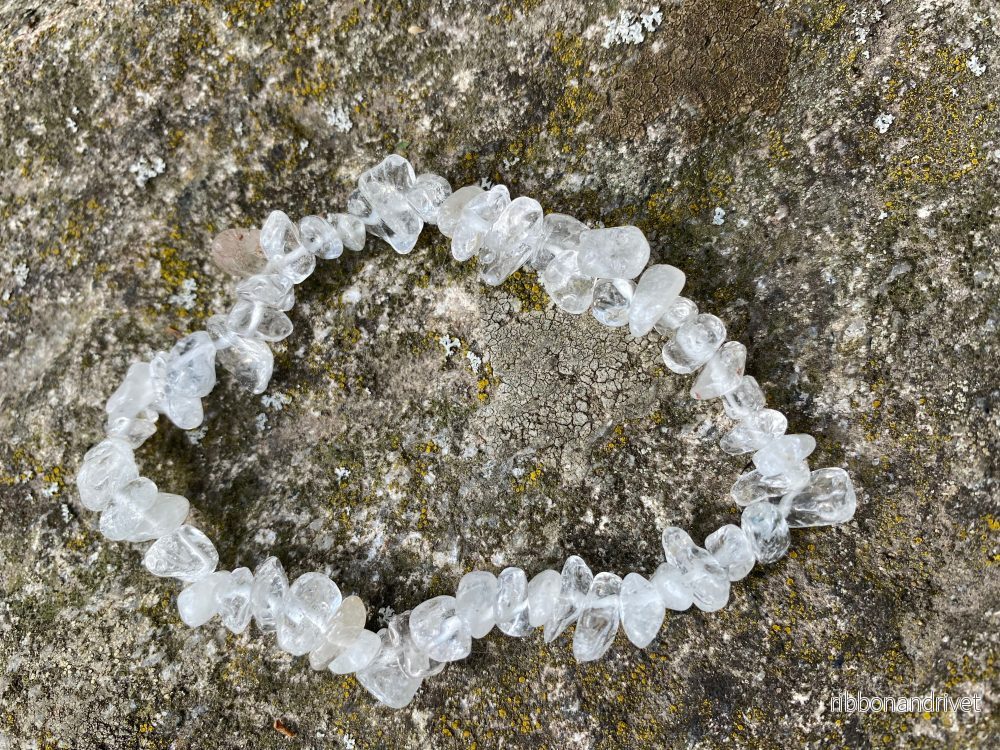 Bergskristallchips Armband - Bild 2