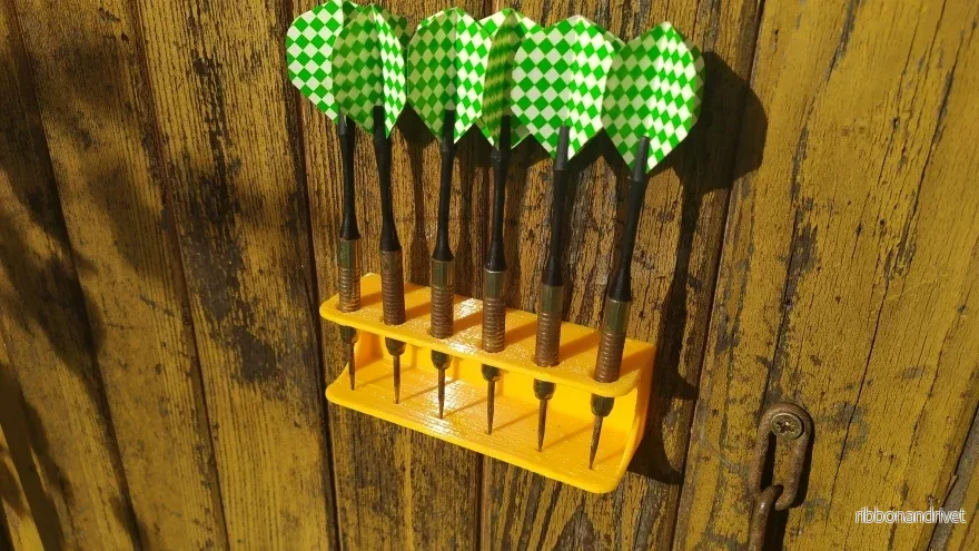 Vägghållare för dartpilar för 6 dartpilar - Bild 3