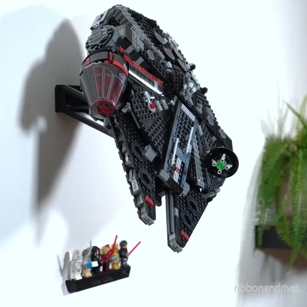 Väggfäste för Star Wars Dark Falcon 75389