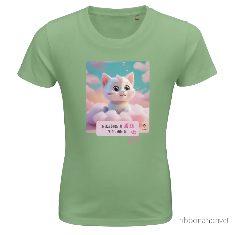 ECO Friendly T-shirt - Mina öron är unika precis som jag - Bild 3