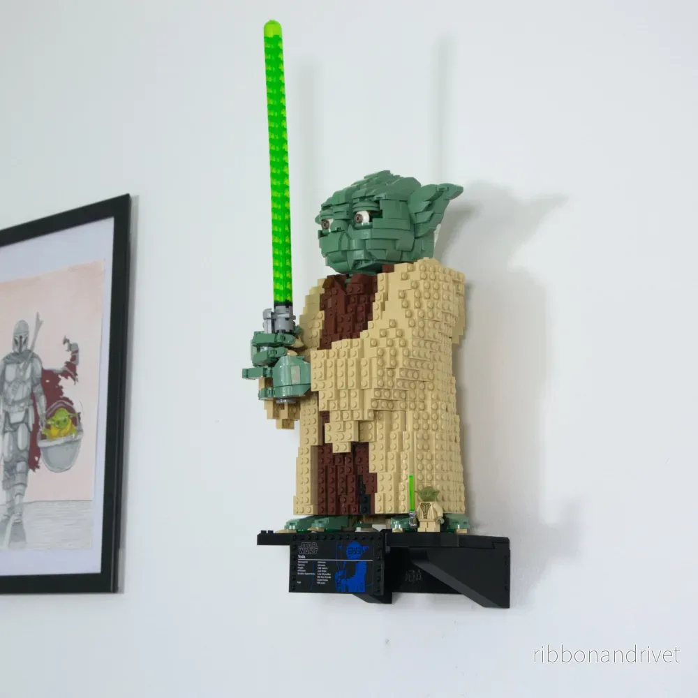 Väggfäste för Star Wars Yoda 75255
