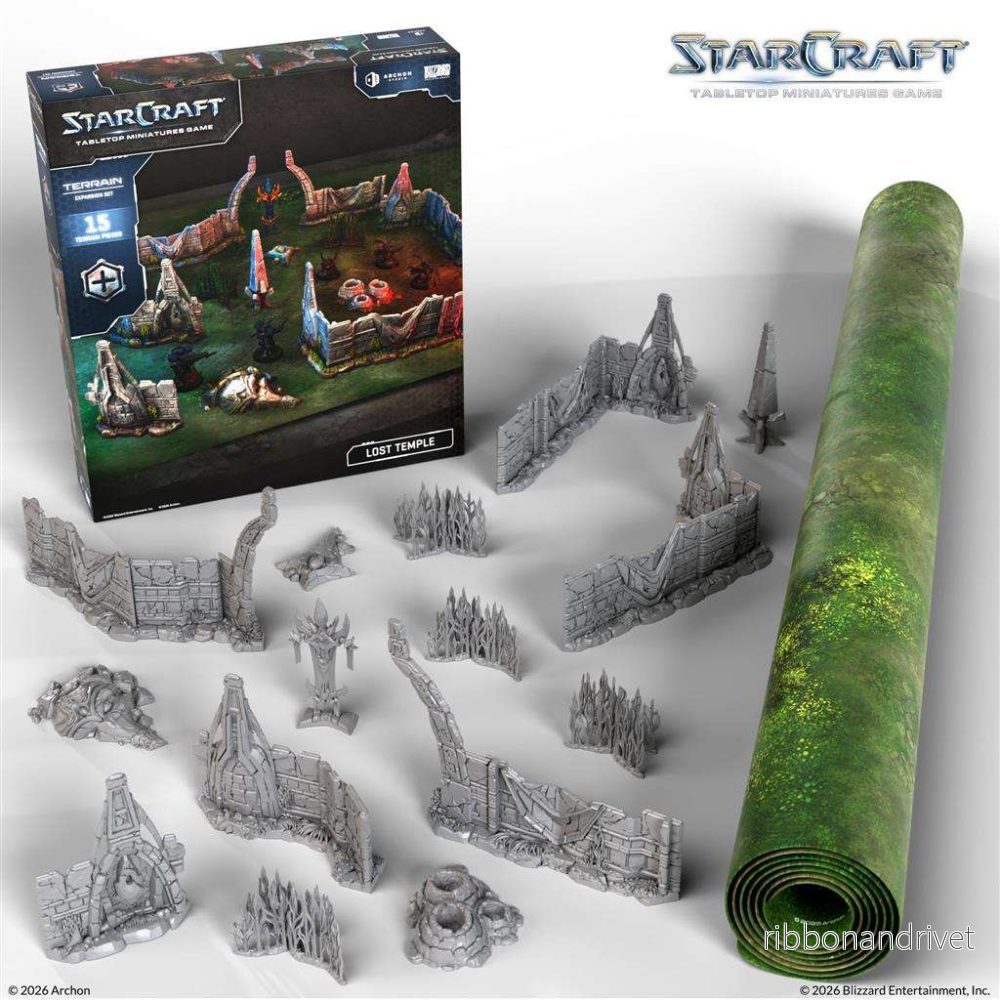 StarCraft® The Miniatures Game - Lost Temple - Terrängexpansionsset - EN - Bild 2