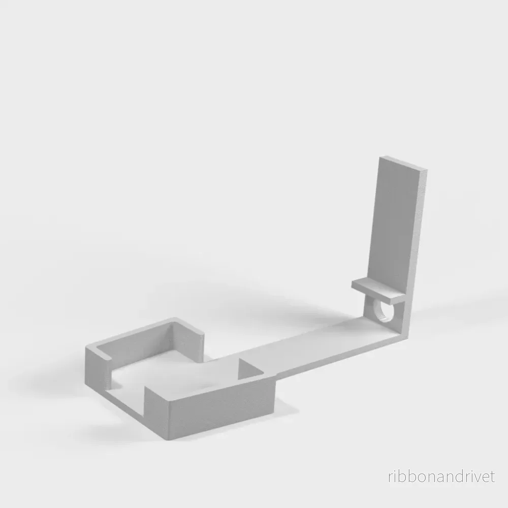 Logitech Harmony Hub Mini Blaster - Monteringsfäste för TV/Soundbar-hylla - Bild 3