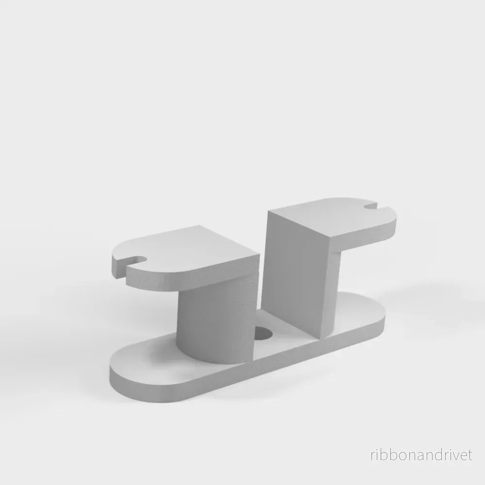 Kabelhantering för skrivbord - Flexibel sladdhållare - Bild 3
