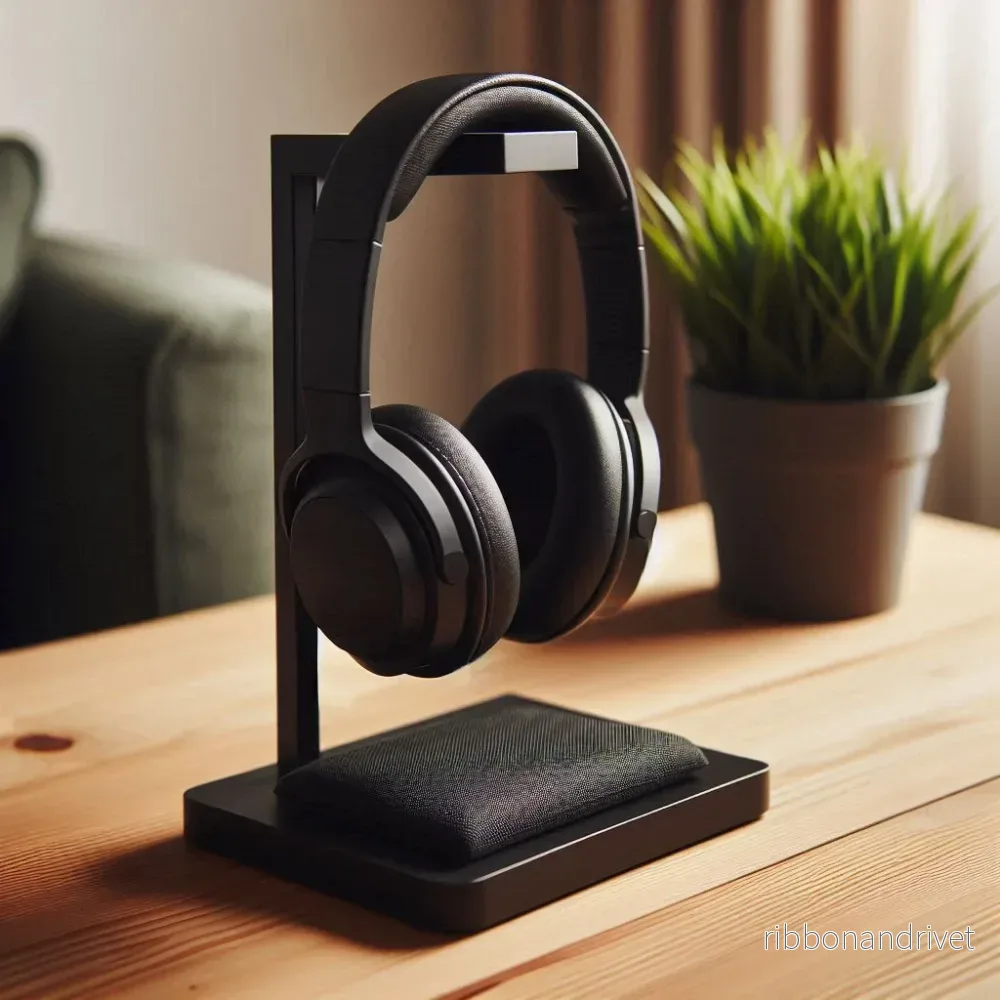 Minimalistiskt stativ för hörlurar och headset - Bild 2