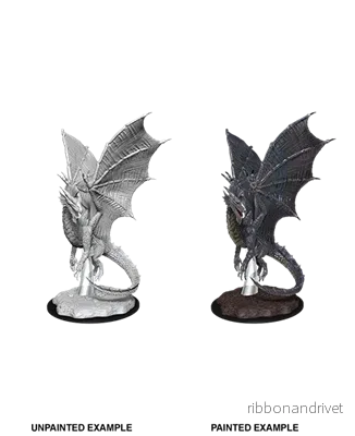 D&D Nolzur’s Marvelous Miniatures: Young Silver Dragon