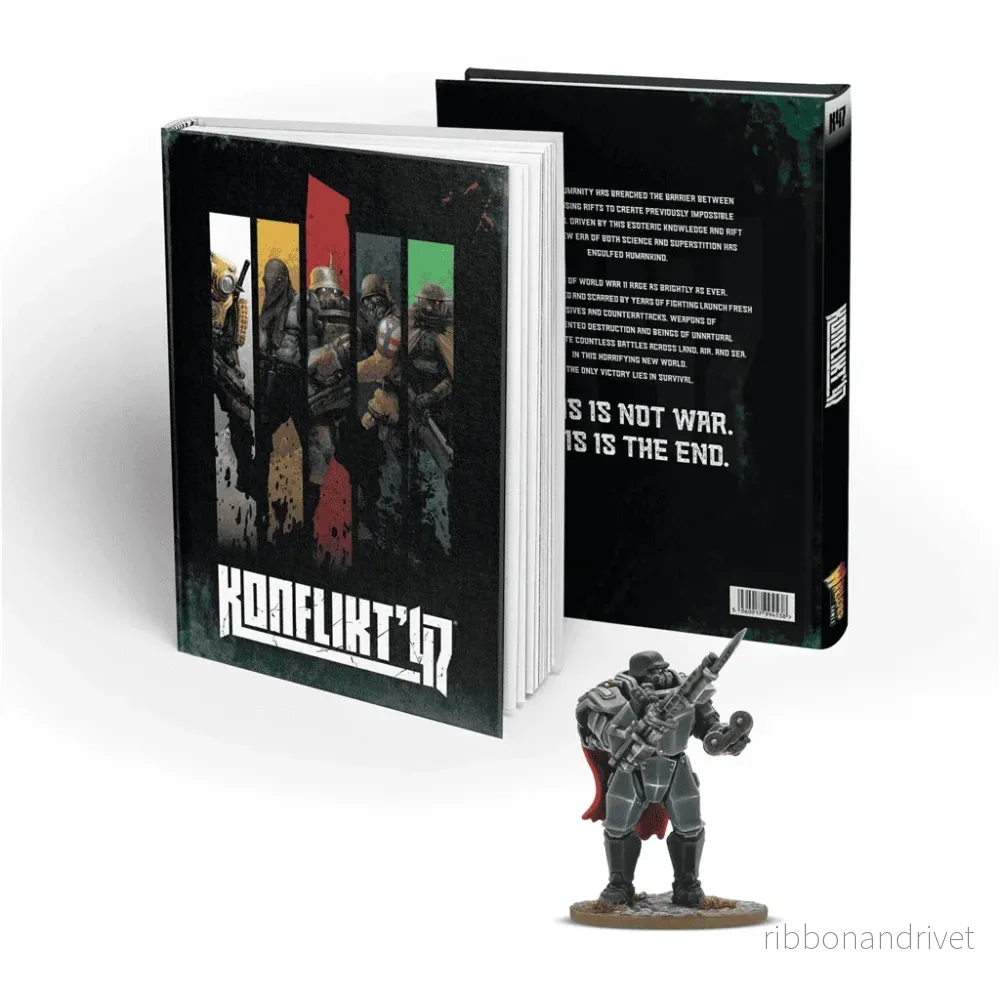 Konflikt '47 Rulebook + Axis Special Miniature – EN