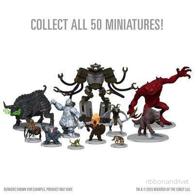 D&D Ikoner av Riken: Monster Menagerie Återbesökt 10-pack Booster Brick - Bild 2