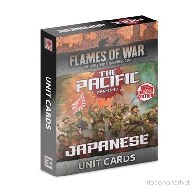 The Pacific: Japanska Enhetskort (x38 Kort) - Begränsad Utgåva - Bild 2