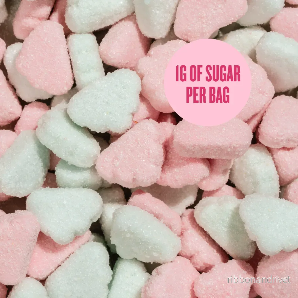 Pändy Fluffy Clouds 50 g – Godis med 1 g socker - Bild 2