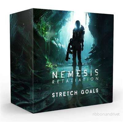 Nemesis Retaliation Stretch Goals Box för brädspelstillbehör Nemesis Retaliation Stretch Goals Box för brädspelstillbehör