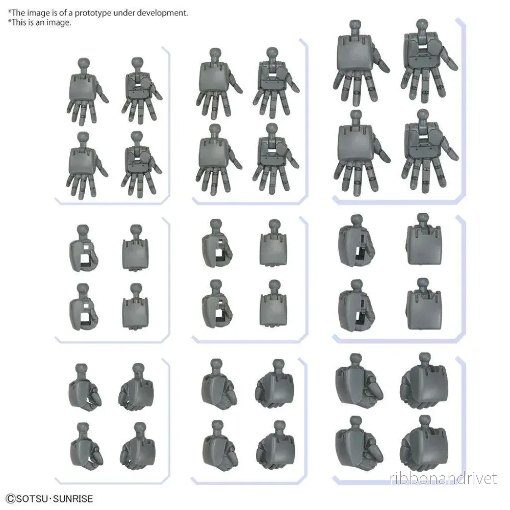 OPTION PARTS SET GUNPLA 04 (BUILD HANDS ROUND) OPTION PARTS SET GUNPLA 04 (BUILD HANDS ROUND)