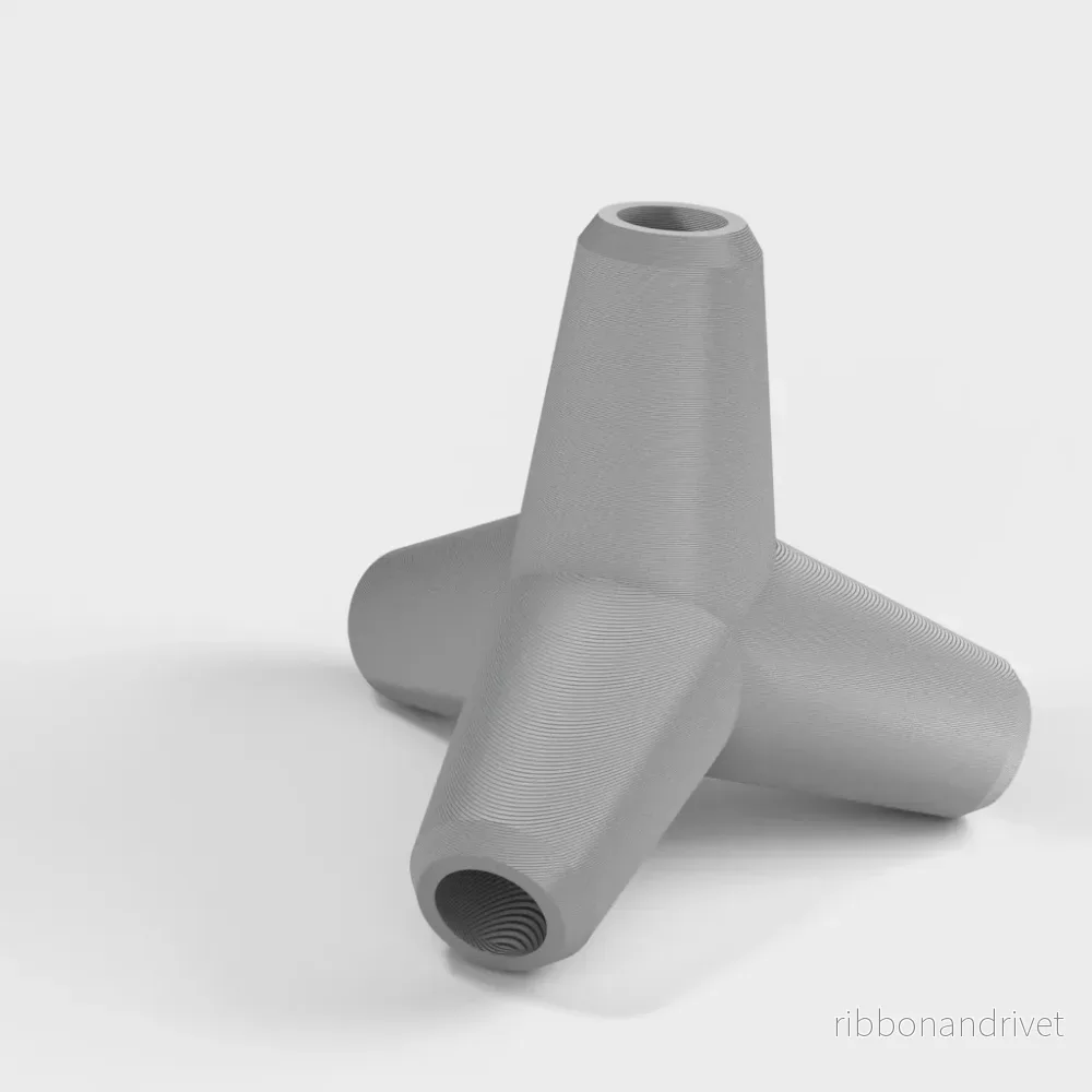 Hål tetrapod dekoration för akvarier