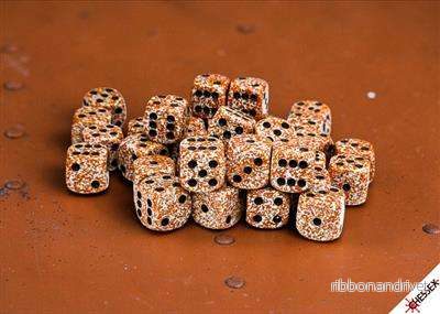 Speckled® 12 mm d6 Rust Dice Block™ (36 tärningar)