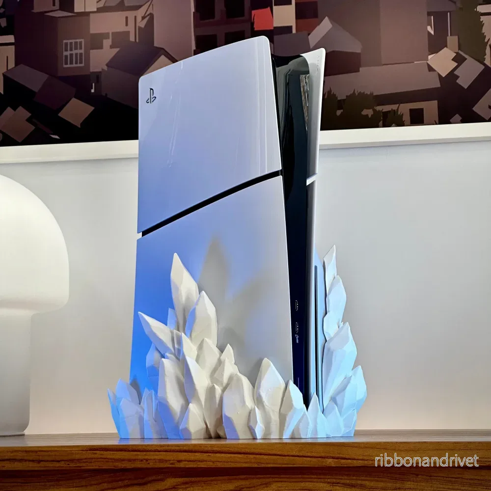 PS5 Slim Krystal Ständer Digital och Disc