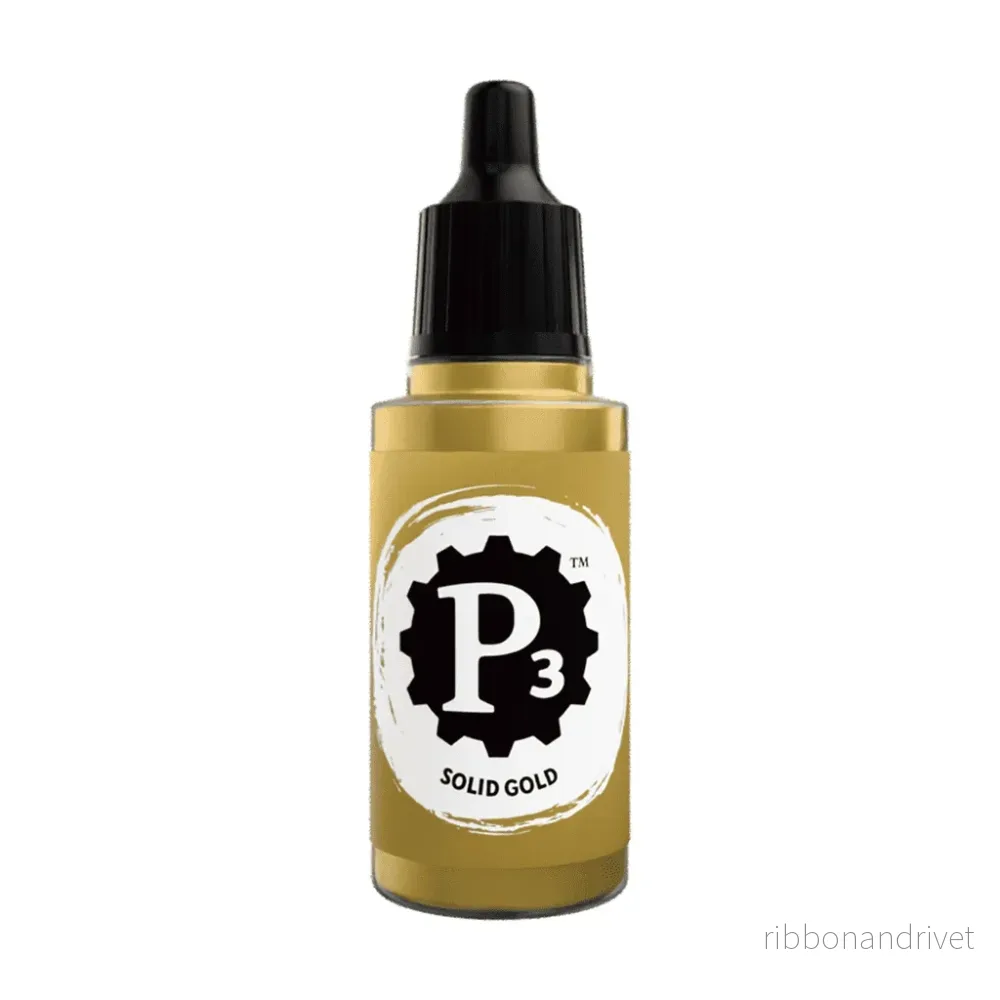 P3 Paints - Solid Gold - 18ml