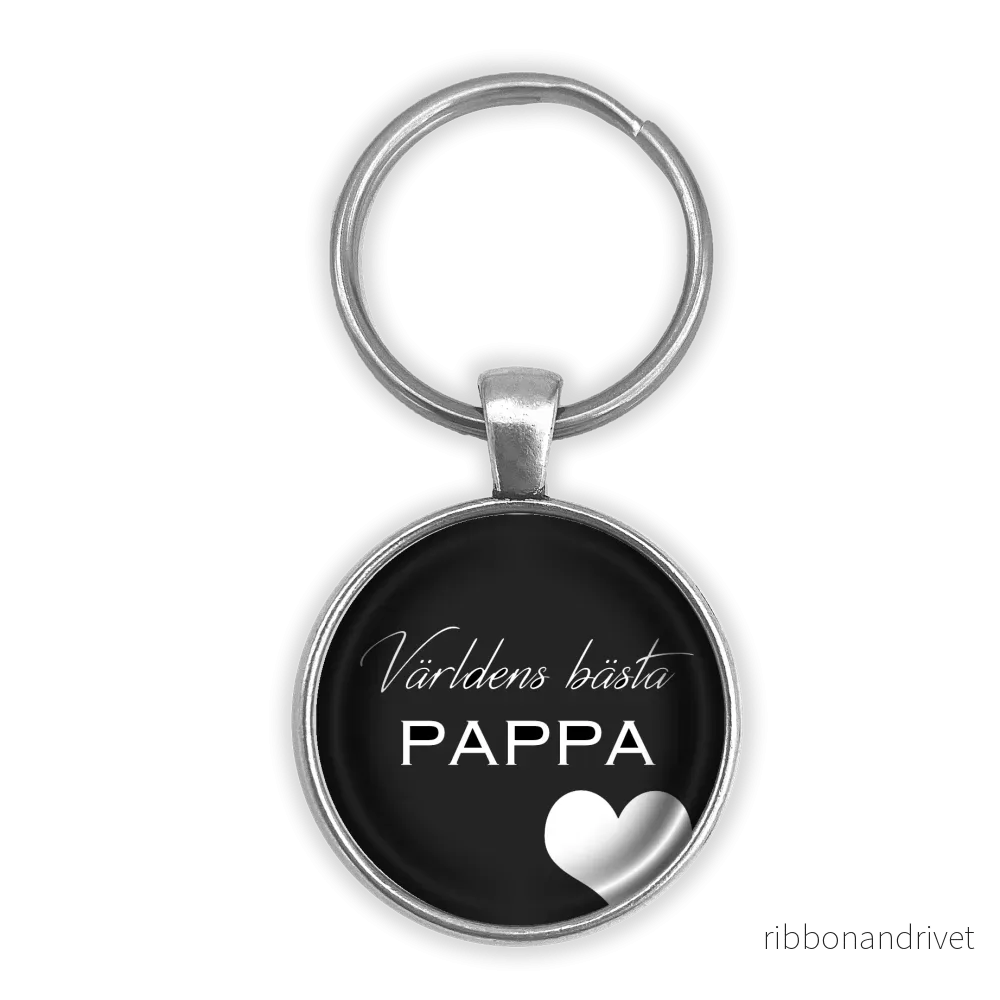 Världens bästa pappa | Nyckelring Världens bästa pappa | Nyckelring