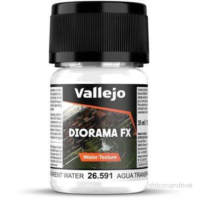Vallejo Diorama FX Water Textures Transparent Water 35 ml Vallejo Diorama FX Water Textures Transparent Water 35 ml