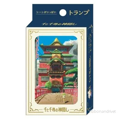Spelkort med filmscener – Spirited Away Spelkort med filmscener – Spirited Away