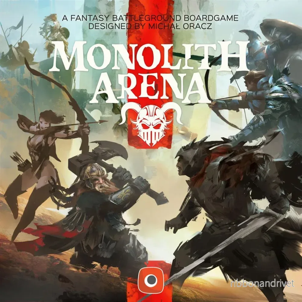 Monolith Arena – Strategiskt Fantasi Brädspel