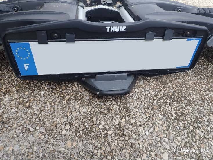 THULE registreringsskylthållare för cykelställ