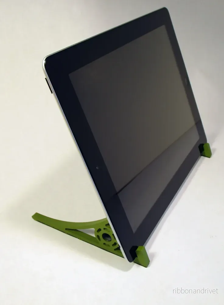 Minimalistiskt iPad-stativ