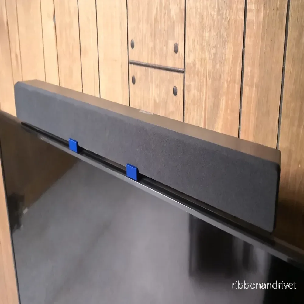 Soundbar-monteringsfäste för TV-väggfäste