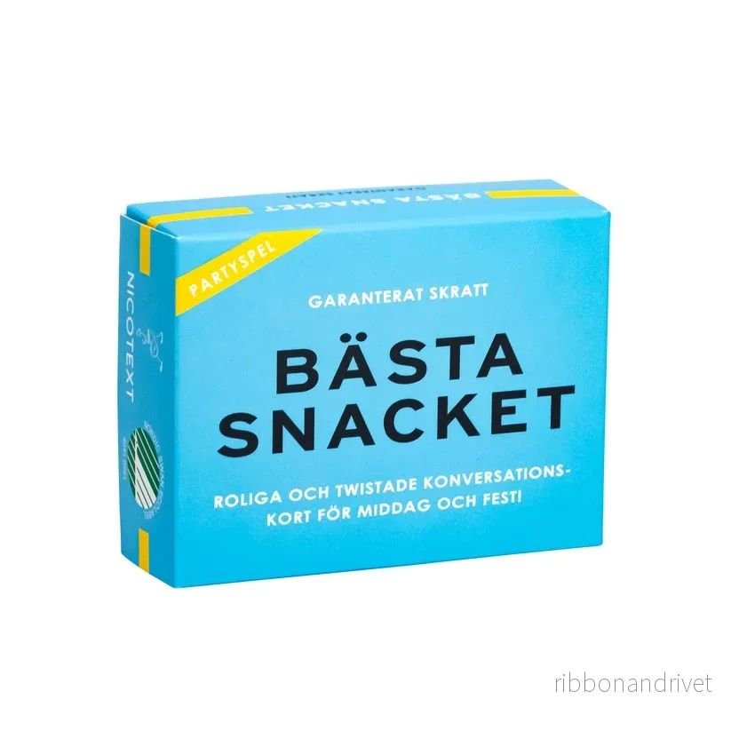 Partyspel – Bästa Snacket (Nicotext) Partyspel – Bästa Snacket (Nicotext)