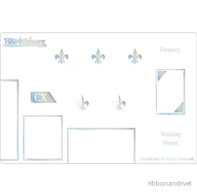 Bushiroad Weiss Schwarz Gaming Rubber Mat WGP2024 48×27.5cm Bushiroad Weiss Schwarz Gaming Rubber Mat WGP2024 48×27.5cm