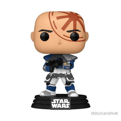 Funko POP! Star Wars: Clone Wars – Arc Trooper Jesse med CH (5+1) - Bild 2