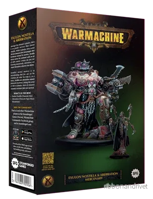 Warmachine: Exulon Nostilla & The Aberration Mercenary Warmachine: Exulon Nostilla & The Aberration Mercenary
