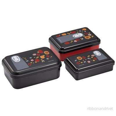 Ghibli – Set med 3 Lunchlådor No Face & Lantern – Spirited Away Ghibli – Set med 3 Lunchlådor No Face & Lantern – Spirited Away