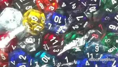 Chessex Translucent D12 Tärningar - 50-pack - Bild 2