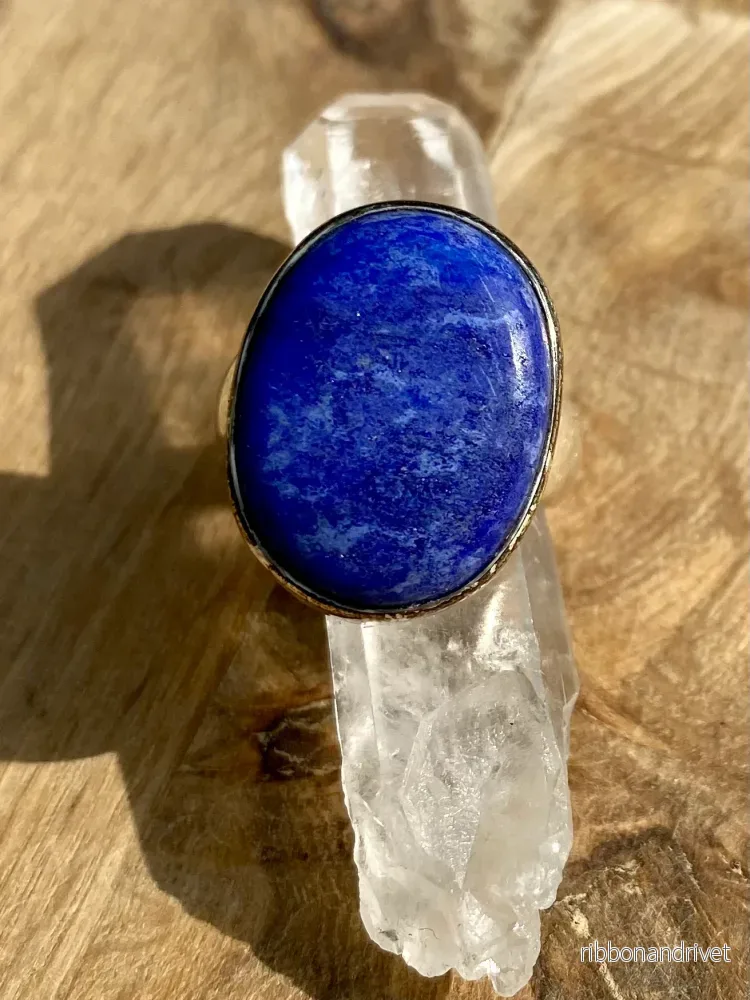 Ring Lapis Lazuli Oval Ring Lapis Lazuli Oval